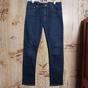 Nudie Jeans Dark Indigo Slim Straight Jeans